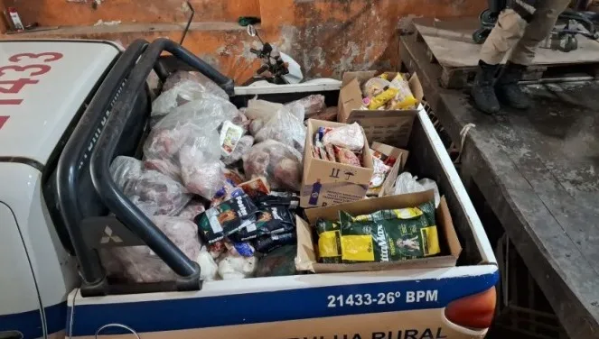 Imagem registrada pelas autoridades de fiscalização que atenderam a ocorrência. 