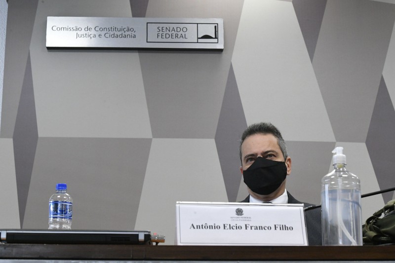 Pfizer exigia assinatura de Bolsonaro, diz Elcio - (Foto: Edilson Rodrigues/Agência Senado - 09.06.2021)