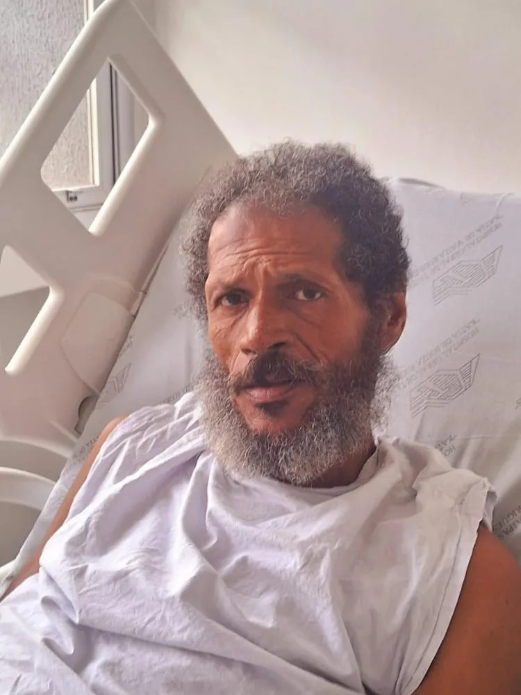 Imagem de Paulo Melgaço no Hospital Geral de Taipas na zona norte de São Paulo. 