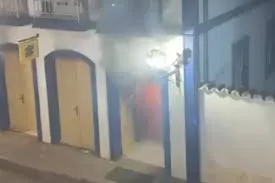 HOMEM ATEIA FOGO EM AGÊNCIA DO BANCO DO BRASIL E É PRESO APÓS TENTAR SE PASSAR POR TESTEMUNHA