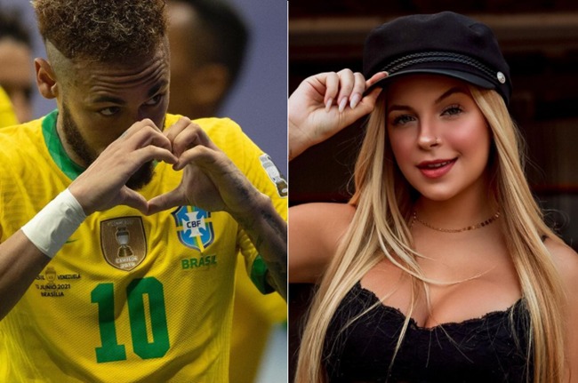 Imagens publicadas nas redes sociais dos dois