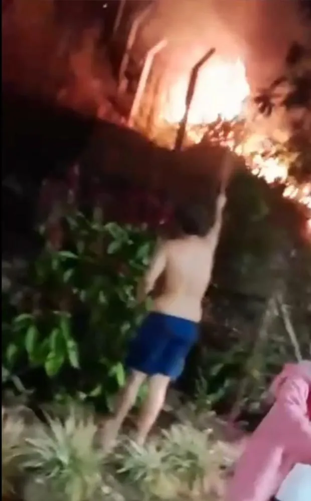 Incêndio assusta moradores em João Monlevade
