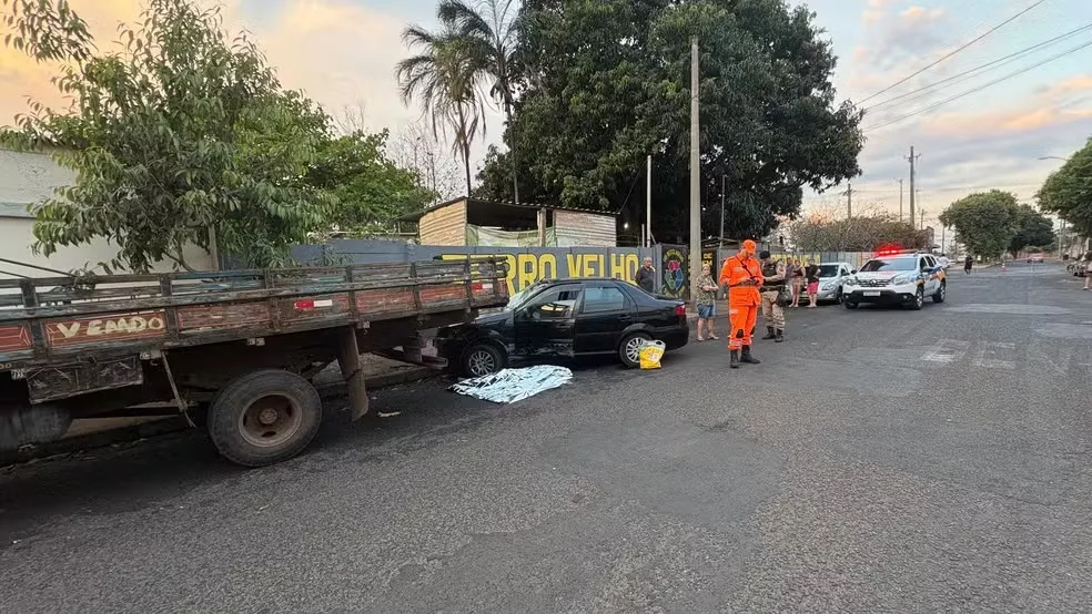 Local do acidente — Foto: João Ricardo Camillo/TV Integração