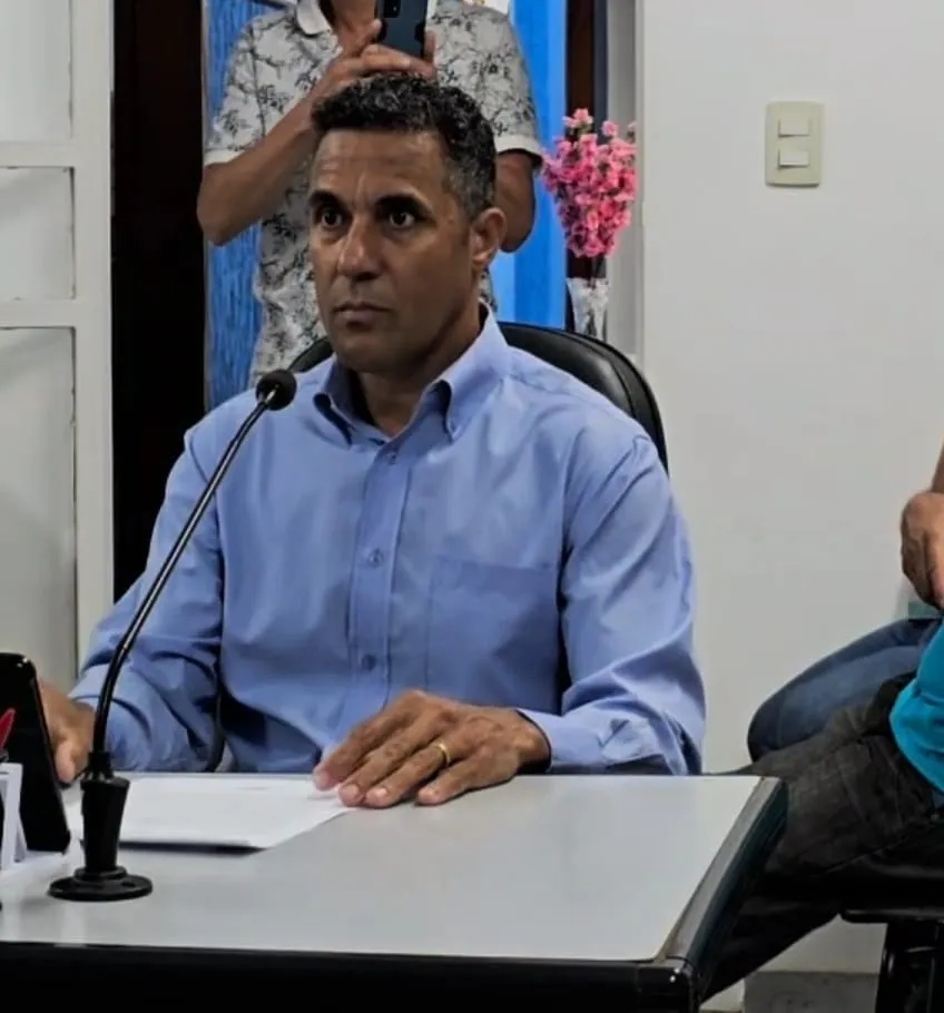 vereador Olacir Aparecido Alvarenga Oliveira (Grilo)