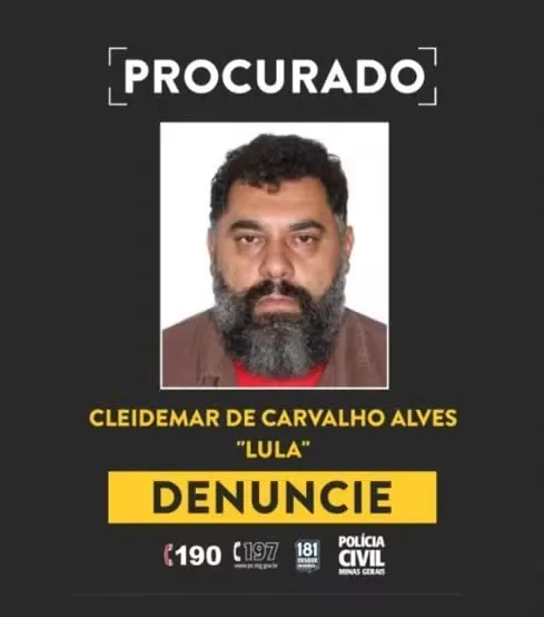 Suspeito de matar idoso à queima-roupa em bar em MG é procurado pela polícia