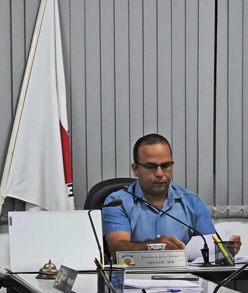 vereador Romilson de Jesus Oliveira