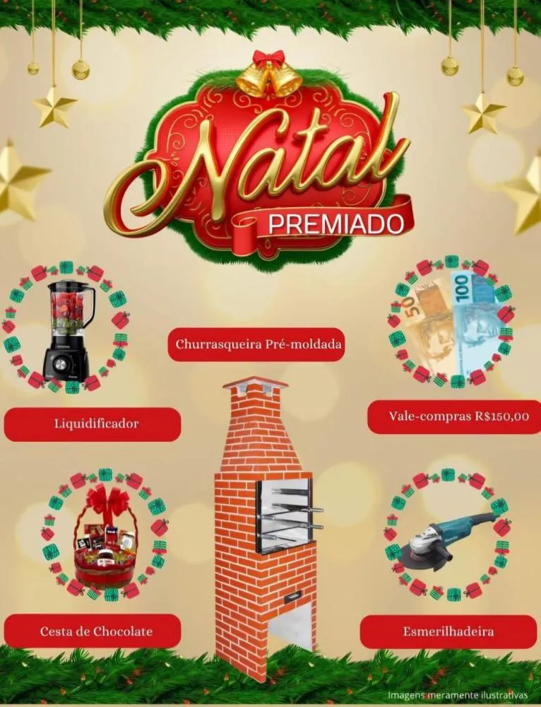 Natal Premiado Lelé Materiais de Construção