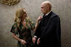 ministro Alexandre de Moraes, do Supremo Tribunal Federal, e a esposa, Viviane Barci de Moraes