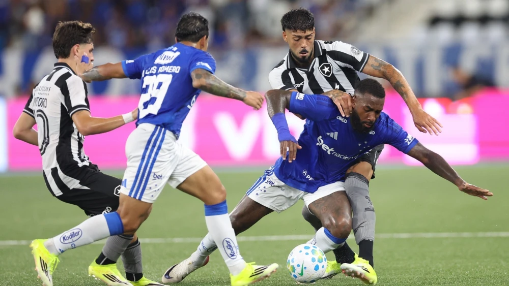  Botafogo e Cruzeiro se enfrentaram em jogo da primeira rodada da Série A do Campeonato Brasileiro de 2026 - Vitor Silva/Botafogo 