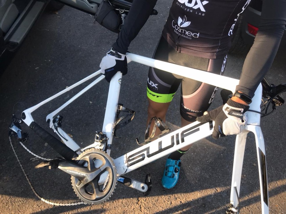 Nove meses após acidente, bicampeão brasileiro de ciclismo é atropelado novamente na Pampulha