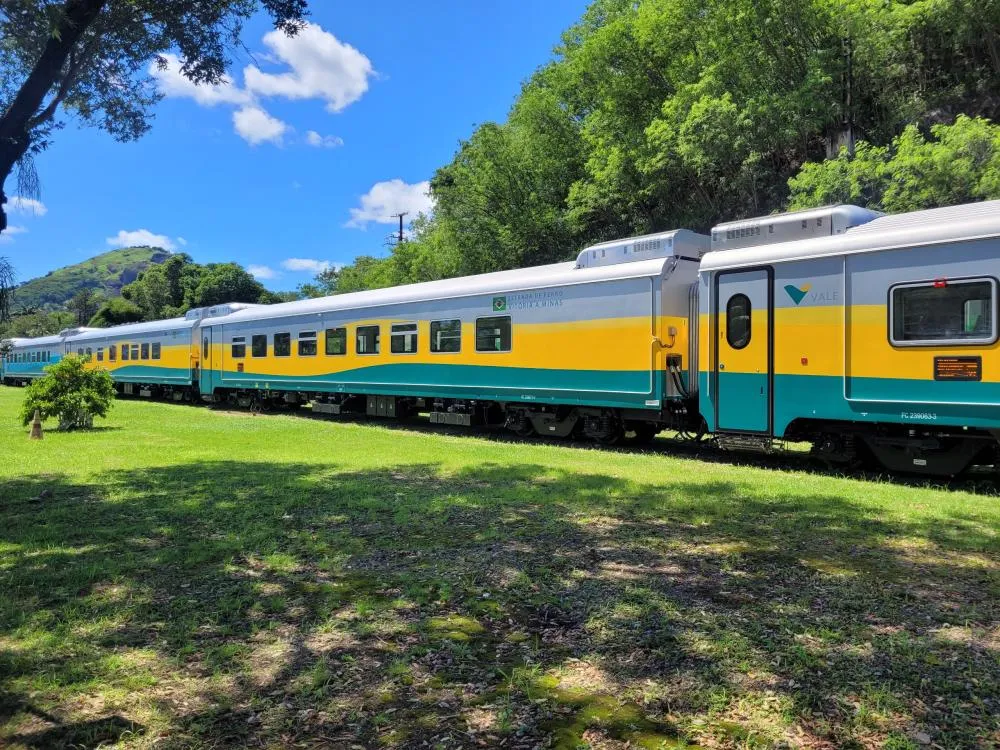 Trem de Férias terá viagens noturnas na Estrada de Ferro Vitória a Minas. — Foto: Vale/Divulgação