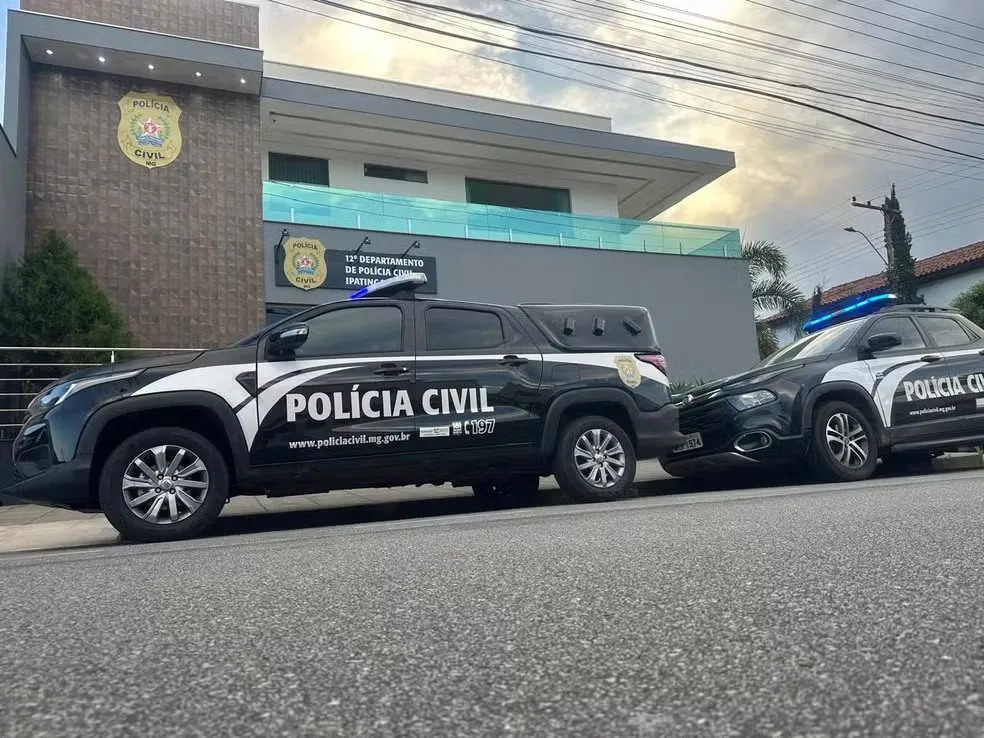 12º Departamento de Polícia Civil de Ipatinga — Foto: Polícia Civil