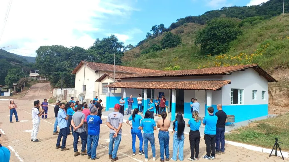 Reinauguração do Ponto de Atendimento Médico na comunidade do Tatu; foto Helton Santos