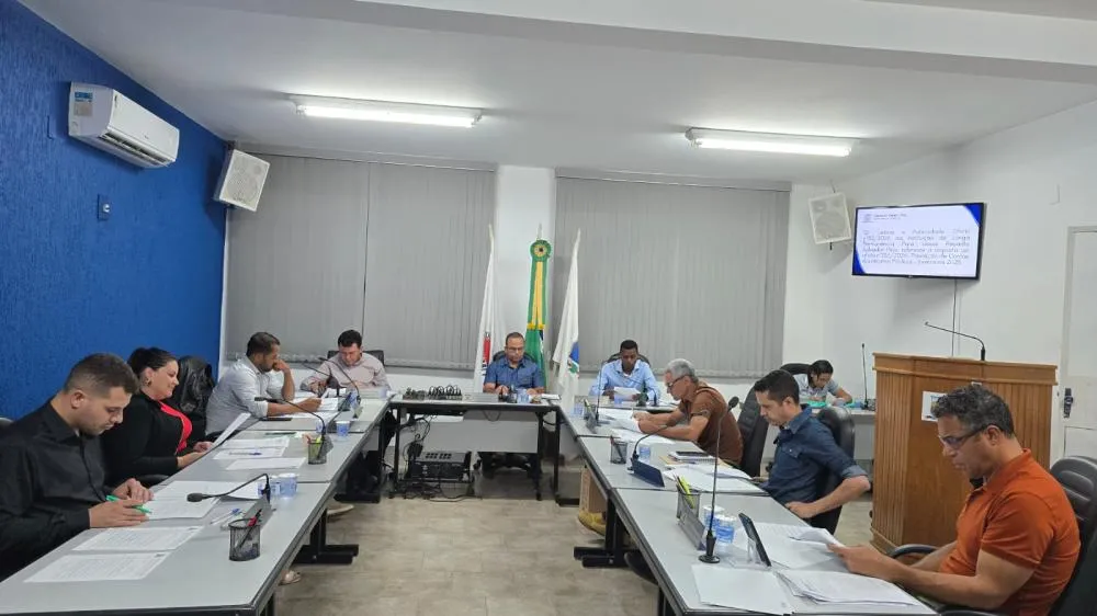 Reunião ordinária da Câmara Municipal de Santa Maria de Itabira 