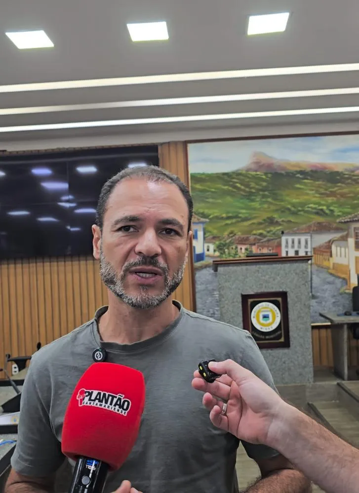Lider de governo vereador Bernardo de Souza Rosa (PSD)