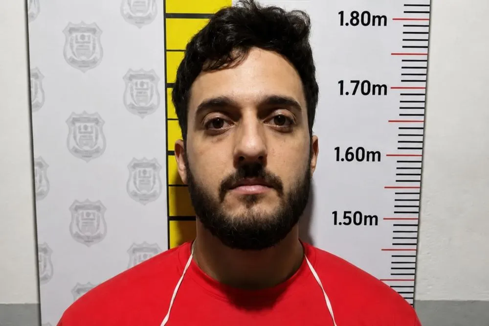 Gustavo Dutra Lima, 24 anos, investigado no caso, teve a prisão em flagrante convertida em prisão preventiva pela Justiça durante audiência de custódia realizada em Barbacena.