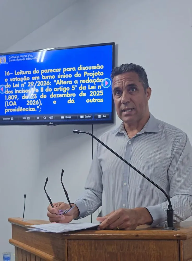 vereador Olacir Aparecido Alvarenga Oliveira, conhecido como “Grilo”