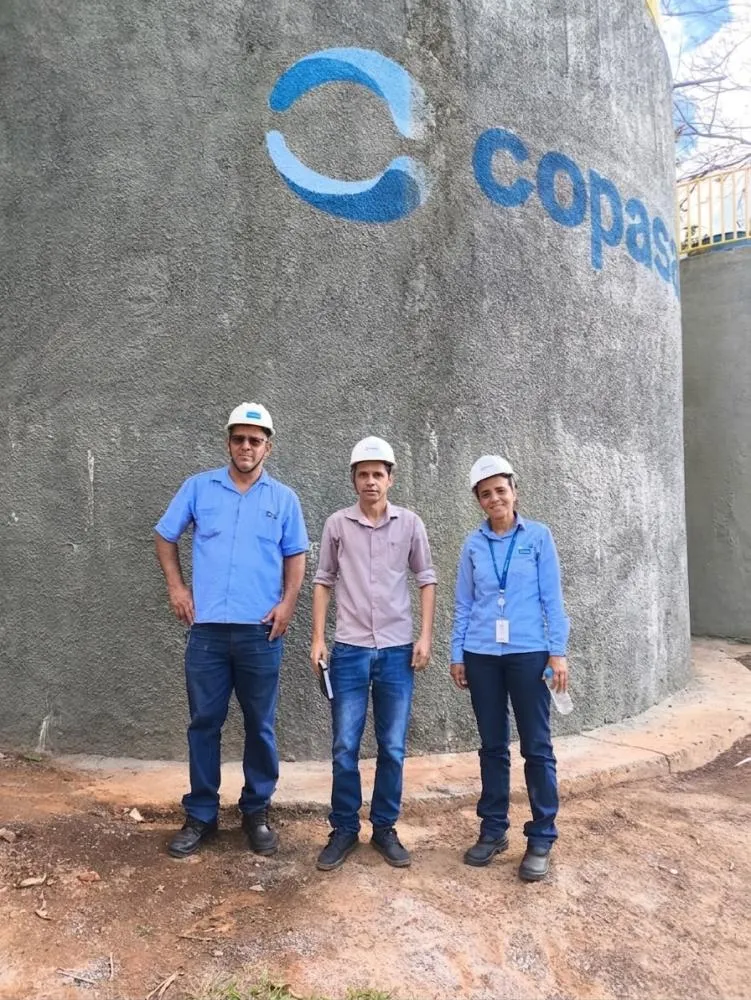 Vereador Luciano Silva realiza visita técnica à Copasa