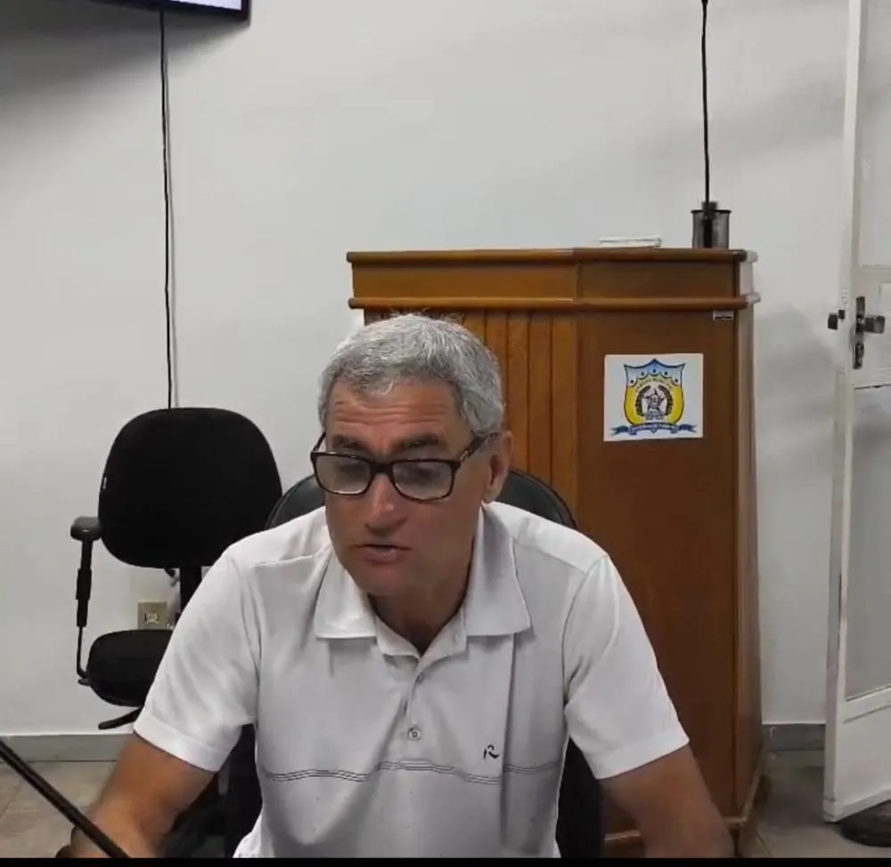 vereador Geraldo Alves de Alvarenga,(Lau da Entrega)