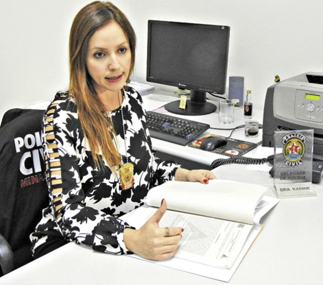 Delegada Karine Maia (Arquivo)