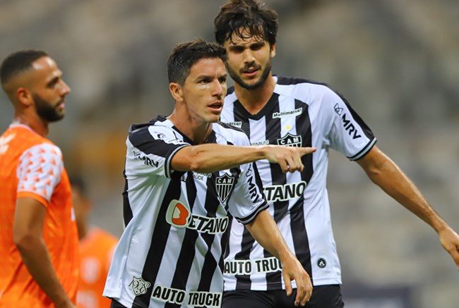 Em sua estreia pelo Galo, argentino foi o dono da partida no Mineirão