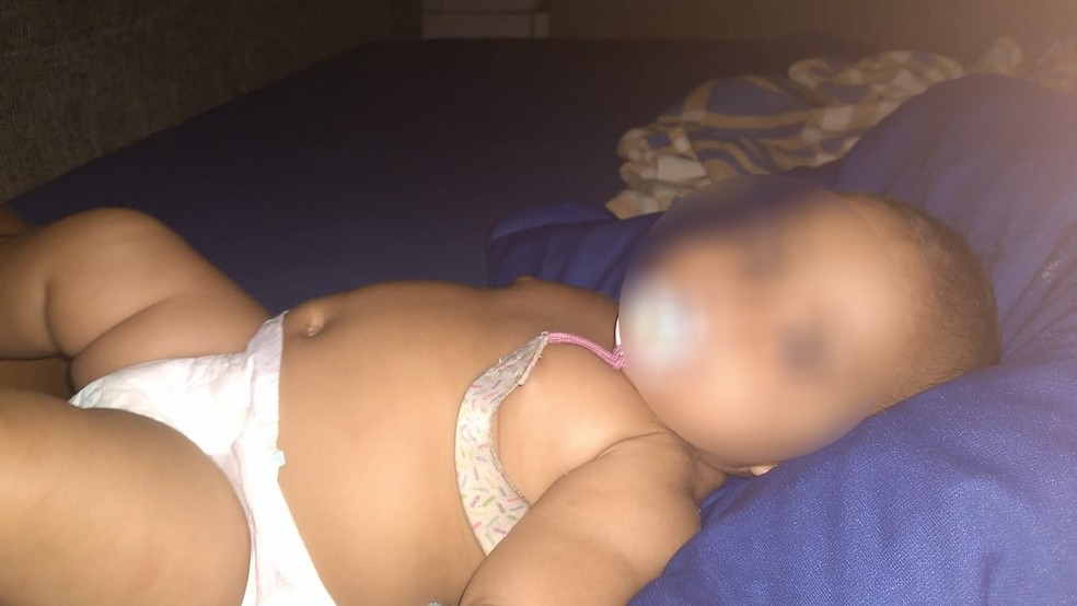 Bebê de 6 meses tinha sinais de violência — Foto: Redes Sociais