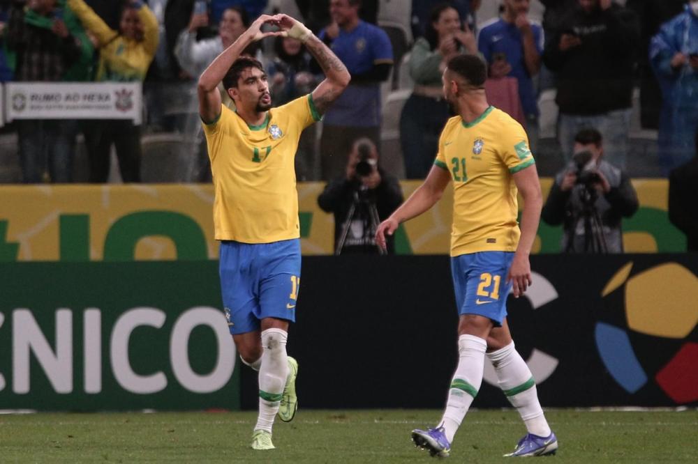 Lucas Paquetá marcou o gol da vitória brasileira que garantiu a seleção na Copa de 2022