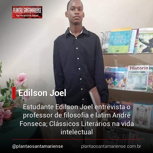 Estudante Colunista Edilson Joel