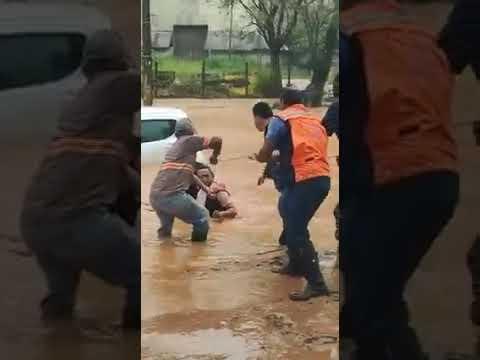  Tromba d'água alaga avenidas e provoca destruição em João Monlevade