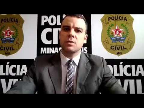 Autor teria passado com carro em cima da vitima após golpes de pedrada na cabeça, diz delegado Helton Cota, sobre o feminicidio de Rayssa Araújo de apenas 18 anos em Itabira.