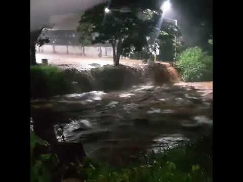 Chuvas em Santa Maria de Itabira 01/01/2022