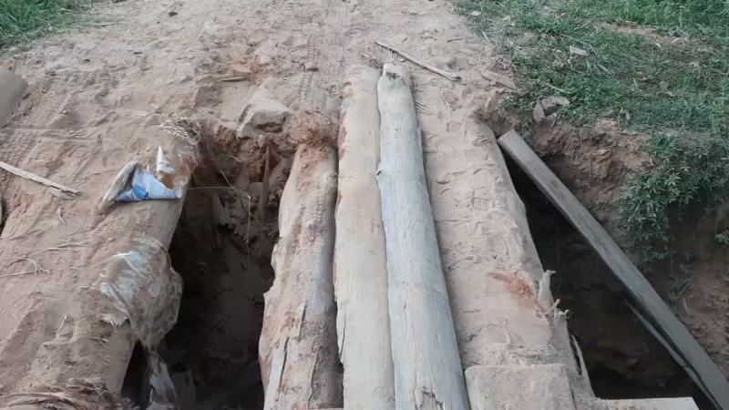 Ponte em situação precária no Distrito de Itauninha em Santa Maria de Itabira deixa pessoas em risco