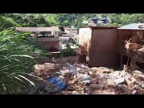 Moradores da Rua Antônio Dias no Bairro Poção diz que prefeitura quer que moradores retornem para suas casas sem laudo de segurança
